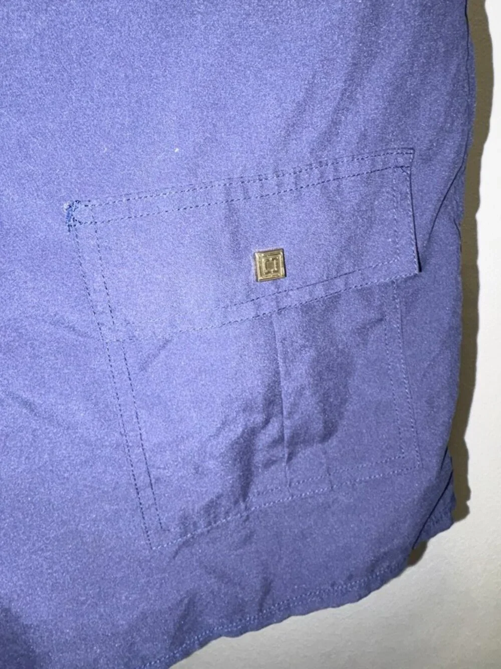 Liz Claiborne Blue Casual Shorts Women 16 36X5 Stretch Polyester